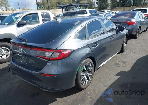 2024 Honda Civic Ex-L из США, поврежденный, VIN 19XFL1H77RE013244